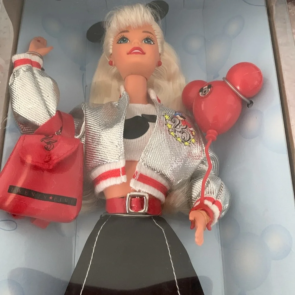 Vintage Special Edition Walt Disney World Barbie 25 th New - Picture 3 of 6